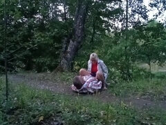 Beauté, Blonde, Sucer une bite, Classique, Queue, Hd, Mature, De plein air