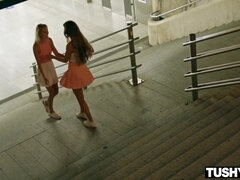 アナル, ブロンド, 茶髪の, 古典, 中出し, イマラチオ, 天然, 三人