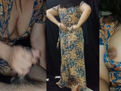 Squirting Her Pussy Swinging with Her Kimono Feels Sexy