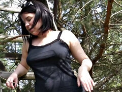 V zákulisia, Veľký zadok, Kuřba, Topánky, Brunetka, Striekanie semena, Honění, Vonku