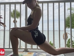 Hatalmas hátsó, Edzőterem