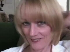 Leie, Arsch, Blondine, Blasen, Oma, Milf, Mutti, Flotter dreier