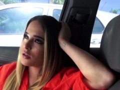 Overweight boner disappears in hot cutie