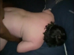 Amatør, Sort, Europærer, Tysk, Lingerie, Ældre kvinde, Røvhåret, Trekant