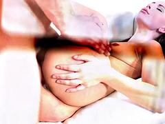 Nana, Grosse bite, Gros seins, Sucer une bite, Tir de sperme, Hard, Rousse roux, Nénés