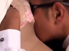 Asiatica, Bella, Tettona, Classico, Giapponese, Naturale, Orgasmo, Moglie