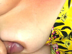 Amatoriale, Bionda, Schizzo di sborra, Sega, Mamma che vorrei scoparmi, Punto di vista pov, Tette