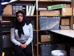 Muslim girl with a hijab gets fucked hard by a cop