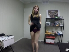 Wytrysk, Europejski, Twarzowy, Biuro, Pirsing, Cipka, Rudowłosa, Cycki