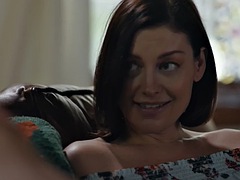 Babe, Okrogla, Erotično, Girlfriend, Lezbijke, Zapeljana, Mačeha, Strapon